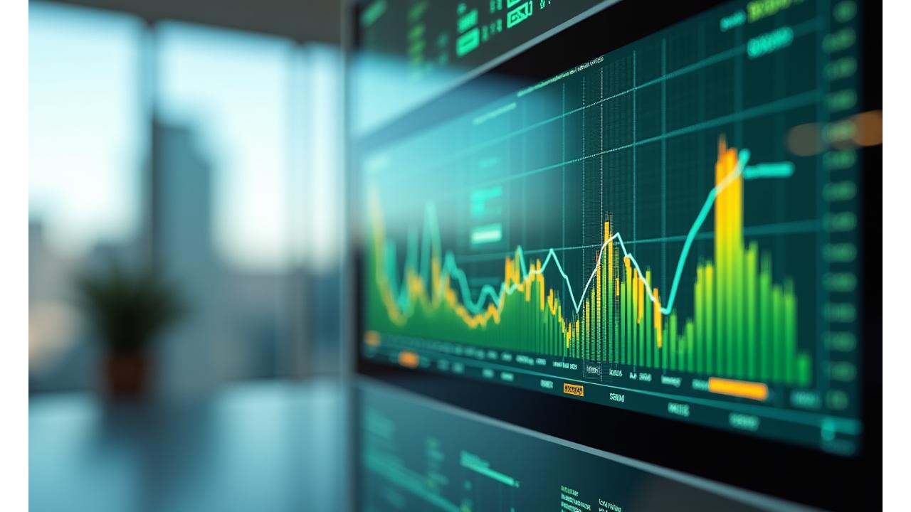 Interactive graph showing Australian apartment price trends